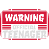 warning official teenage quote