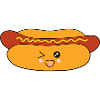Kawaii, Hot-dog, Saucisse, Saucisses, Boucher