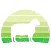 retro moutons t-shirt mouton