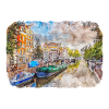 Amsterdam Pays-Bas Aquarelle Dessin d’esquisse