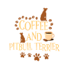 Coffee and Pitbull Terrier