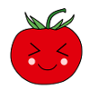 Cute Tomato Face Design Gift