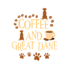 Coffee and Great Dane