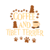 Coffee and Tibetan Terrier