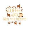 Café et Irish Wolfhound