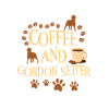 Kaffee und Gordon Setter