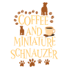 Café et schnauzers miniatures