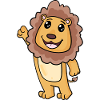 Lion motif for children