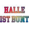 Halle is colourful