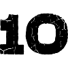 10 Zahl Trikot