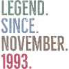 Legend Since November 1993