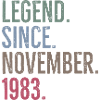 Legend Since November 1983