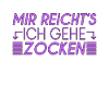 Zocken Spruch