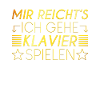 Klavier Spruch