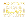 Billiard Spruch
