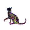 Bunte Katze
