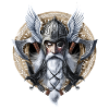 Viking Warrior God Odin