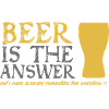 La bière est la réponse
