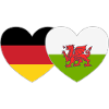 Germany Wales Flag