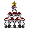 Cow Cow Christmas Tree