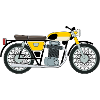 YELLOW OLD BIKE