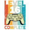 Level 16 Complete Gaming Birthday