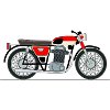 OLD RED BIKE