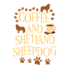 Kaffee und Shetland Sheepdog