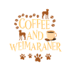 Café et Weimaraner