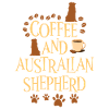 Café et berger australien
