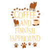 Coffee and Finnish Lapphund