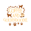 Coffee and Goldendoodle
