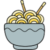Ramen Noodles Kawaii Japan Cuisine