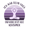 Ich war beim Yoga