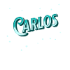 Carlos name personalized