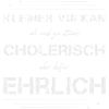 cholerisch ehrlich wei lin