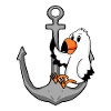 Ancre et mouette