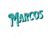 Marco's name personalized