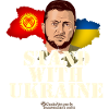 Ukraine Kyrgyzstan Stand with Ukraine