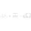 Accident d’icône avec le vélo