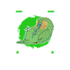 Kakapo sind süß flugunfähiger Papagei