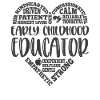 Early Childhood Educator Heart