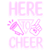 Here to cheer