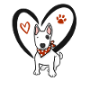 Bull Terrier - Pfotschafter Design