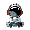 Gaming Astronaut Gamer