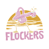 Whassup Flockers Flamant rose