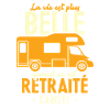 Retraité et camping-cariste humour cadeau