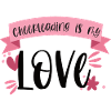 Cheerleading Cheerleader Love Gift