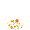 Spooky Scary Ribs Candies Halloween Trick or Treat