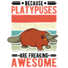Schnabeltier Geschenk Platypus